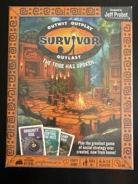 Exploding Kittens: Survivor: The Tribe Has Spoken - Family Party Game